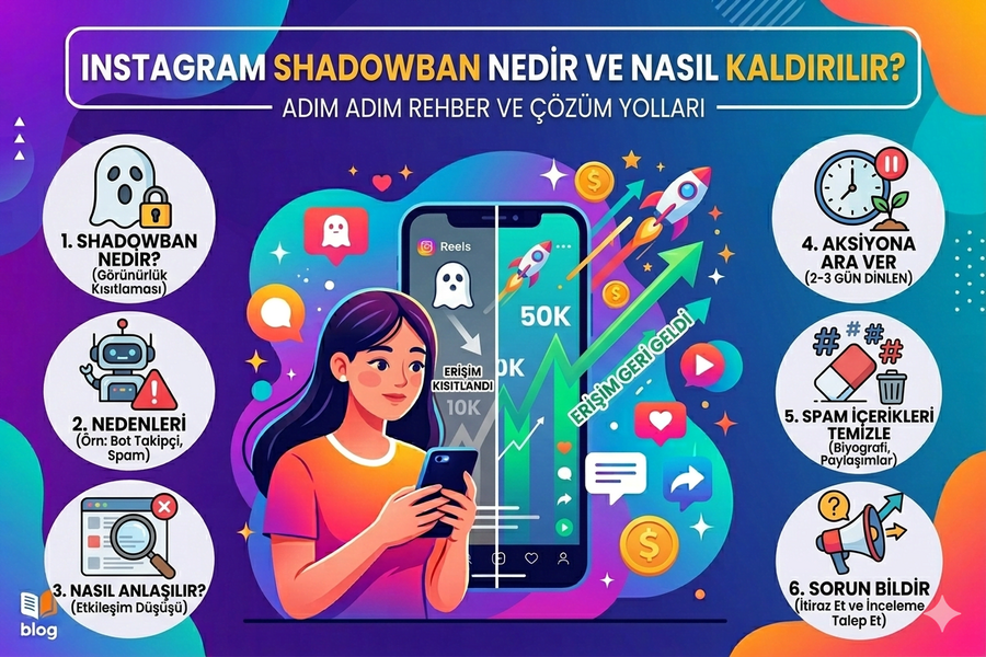 Instagram Shadowban Nedir ve Nasıl Kaldırılır?
