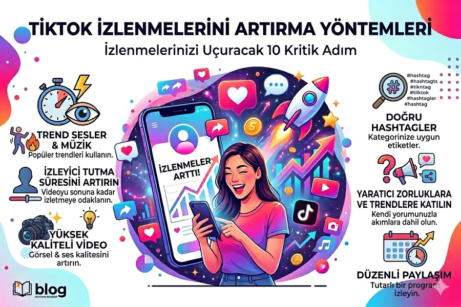 TikTok İzlenmelerini Artırma Yöntemleri