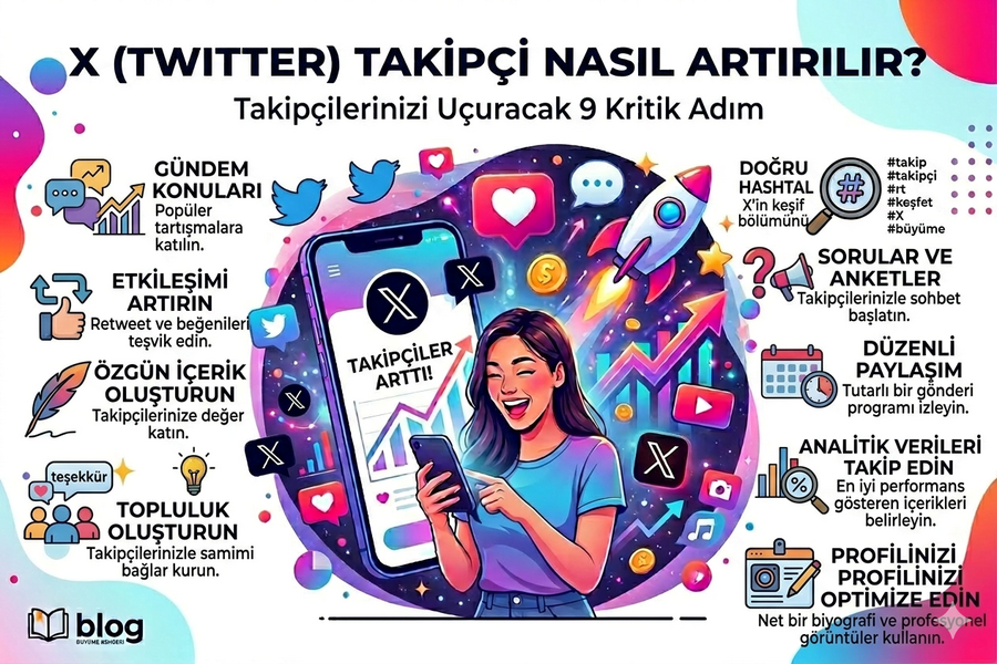 X (Twitter) Takipçi Nasıl Artırılır?